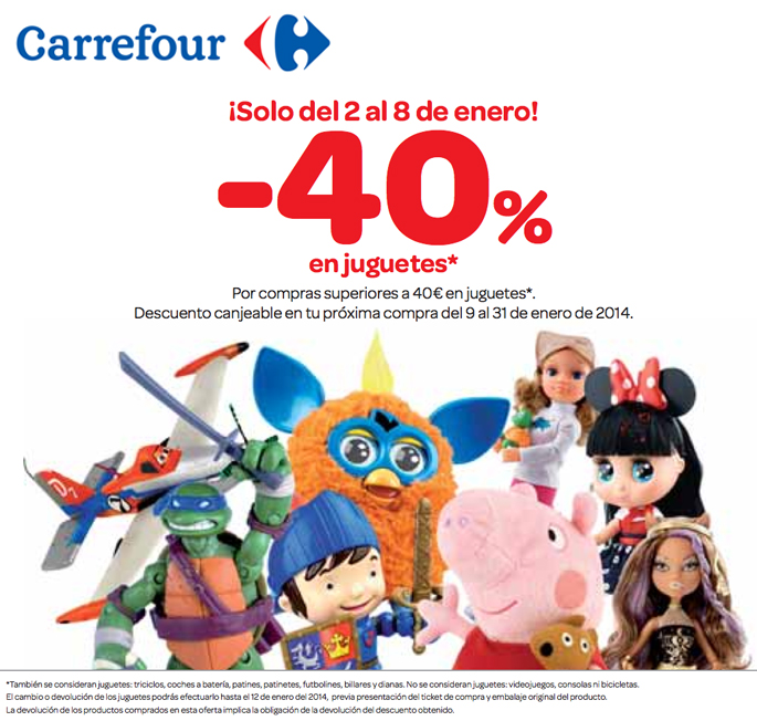 de múltiples fines trampa Chaqueta Ofertas Carrefour Juguetes Diciembre 2018 on Sale, 50% OFF |  www.lillsjostrom.com